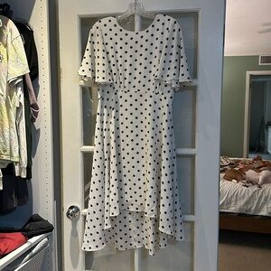 Eliza J Polka Dot Dress